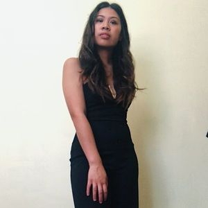 GUESS BLACK JUMPSUIT